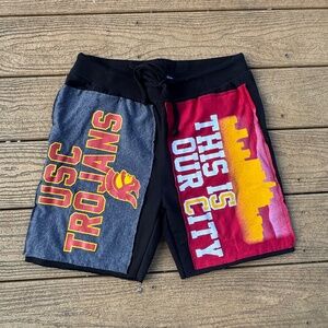 USC Trojans Custom Reworked Black shorts medium